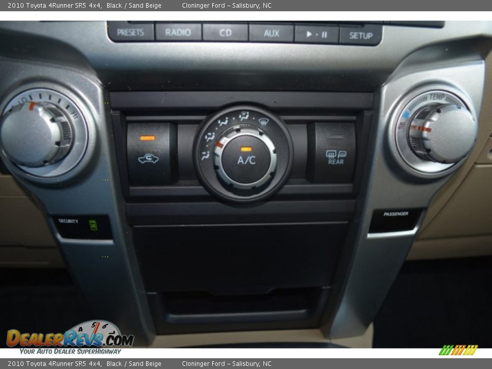 2010 Toyota 4Runner SR5 4x4 Black / Sand Beige Photo #21