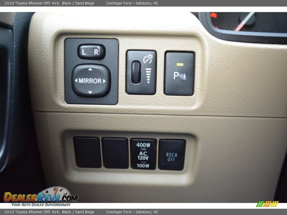 2010 Toyota 4Runner SR5 4x4 Black / Sand Beige Photo #29