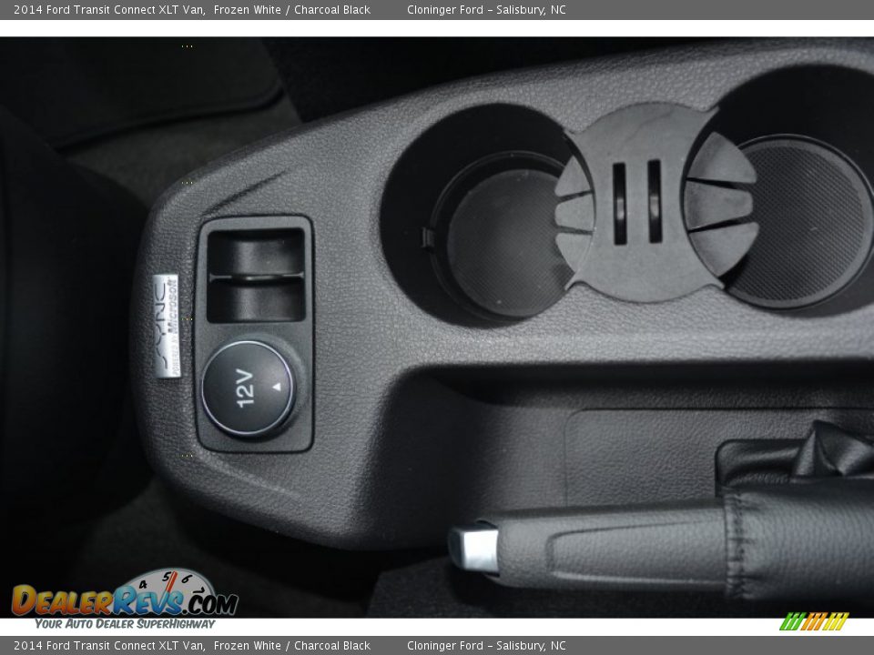 2014 Ford Transit Connect XLT Van Frozen White / Charcoal Black Photo #14
