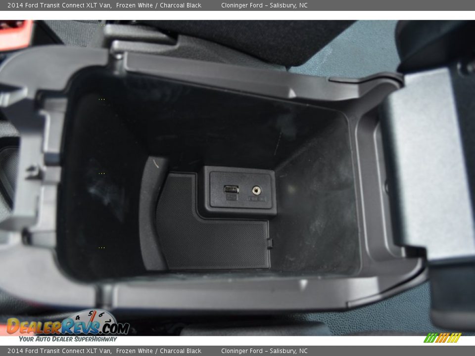 2014 Ford Transit Connect XLT Van Frozen White / Charcoal Black Photo #15