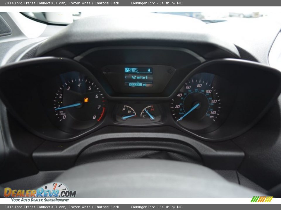 2014 Ford Transit Connect XLT Van Frozen White / Charcoal Black Photo #18