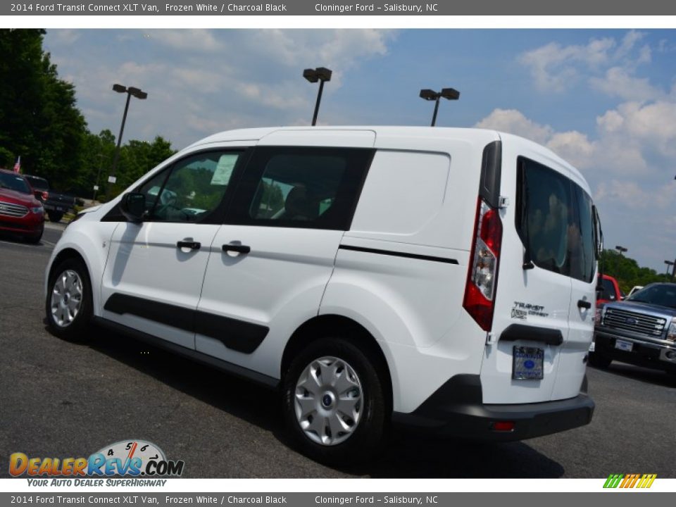 2014 Ford Transit Connect XLT Van Frozen White / Charcoal Black Photo #21