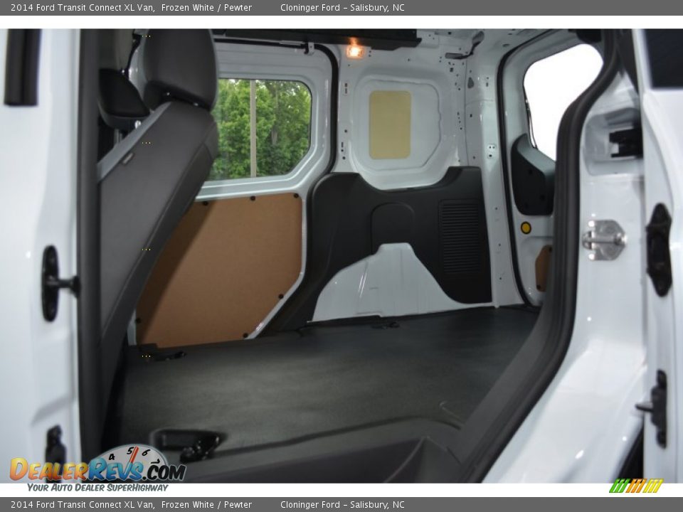2014 Ford Transit Connect XL Van Frozen White / Pewter Photo #8