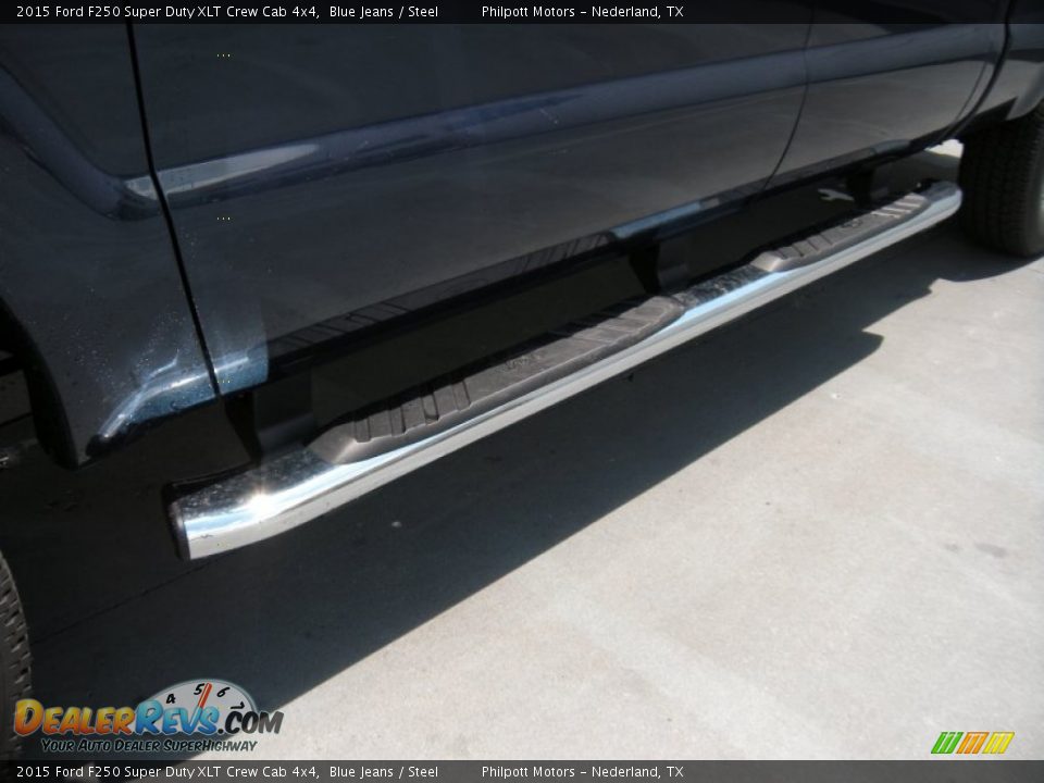 2015 Ford F250 Super Duty XLT Crew Cab 4x4 Blue Jeans / Steel Photo #12