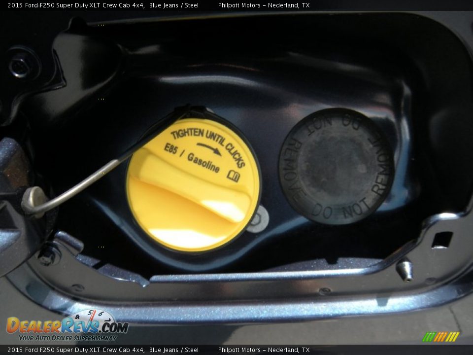 2015 Ford F250 Super Duty XLT Crew Cab 4x4 Blue Jeans / Steel Photo #16
