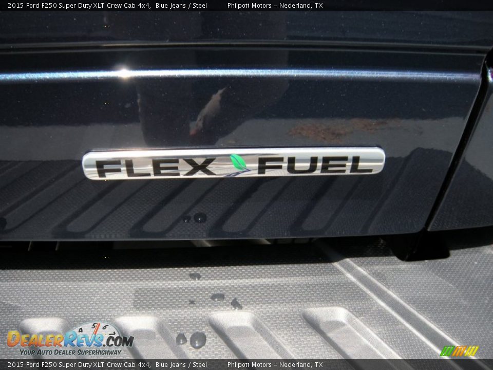 2015 Ford F250 Super Duty XLT Crew Cab 4x4 Blue Jeans / Steel Photo #18