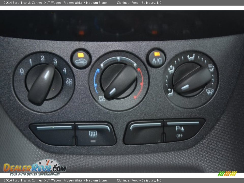Controls of 2014 Ford Transit Connect XLT Wagon Photo #14