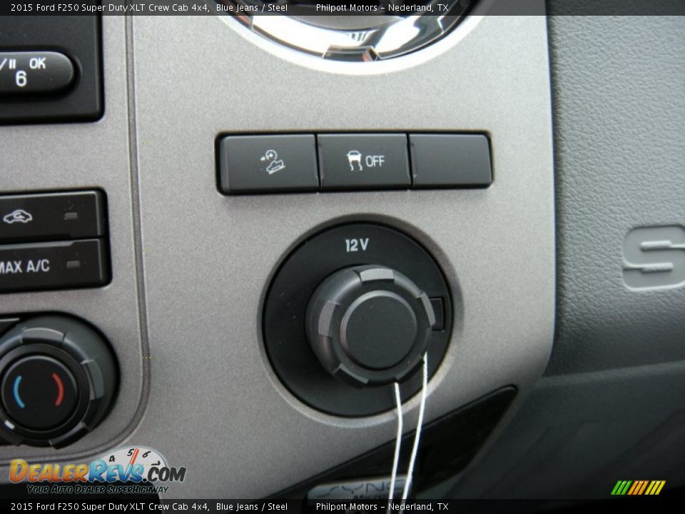 2015 Ford F250 Super Duty XLT Crew Cab 4x4 Blue Jeans / Steel Photo #33