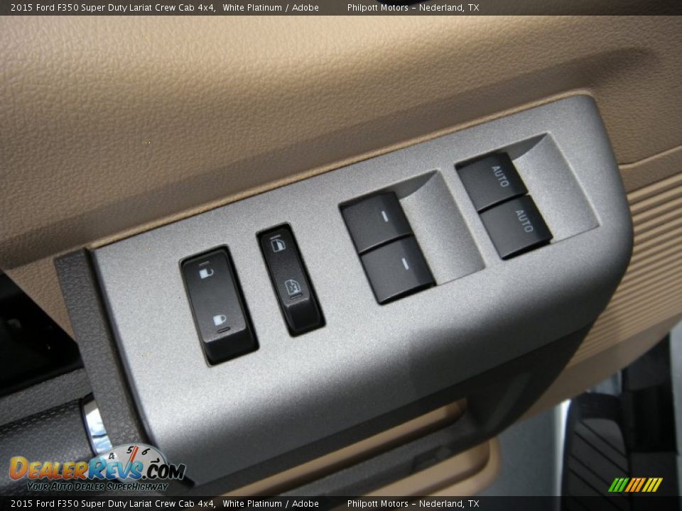 Controls of 2015 Ford F350 Super Duty Lariat Crew Cab 4x4 Photo #26