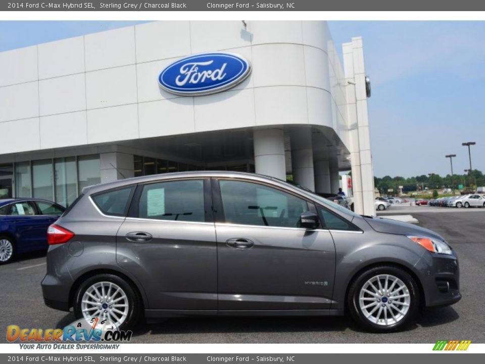 2014 Ford C-Max Hybrid SEL Sterling Grey / Charcoal Black Photo #2