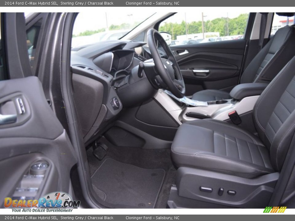 2014 Ford C-Max Hybrid SEL Sterling Grey / Charcoal Black Photo #6