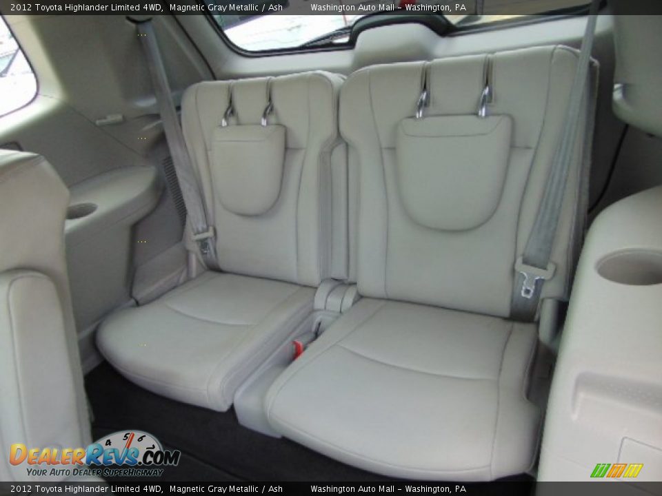 2012 Toyota Highlander Limited 4WD Magnetic Gray Metallic / Ash Photo #16