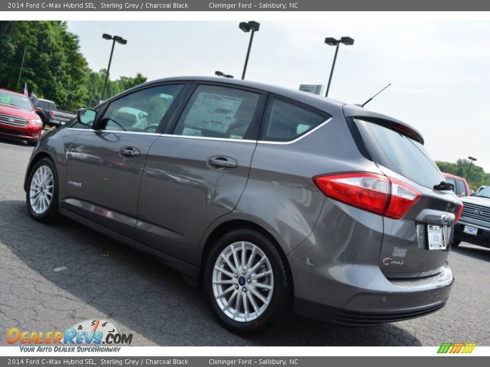 2014 Ford C-Max Hybrid SEL Sterling Grey / Charcoal Black Photo #30