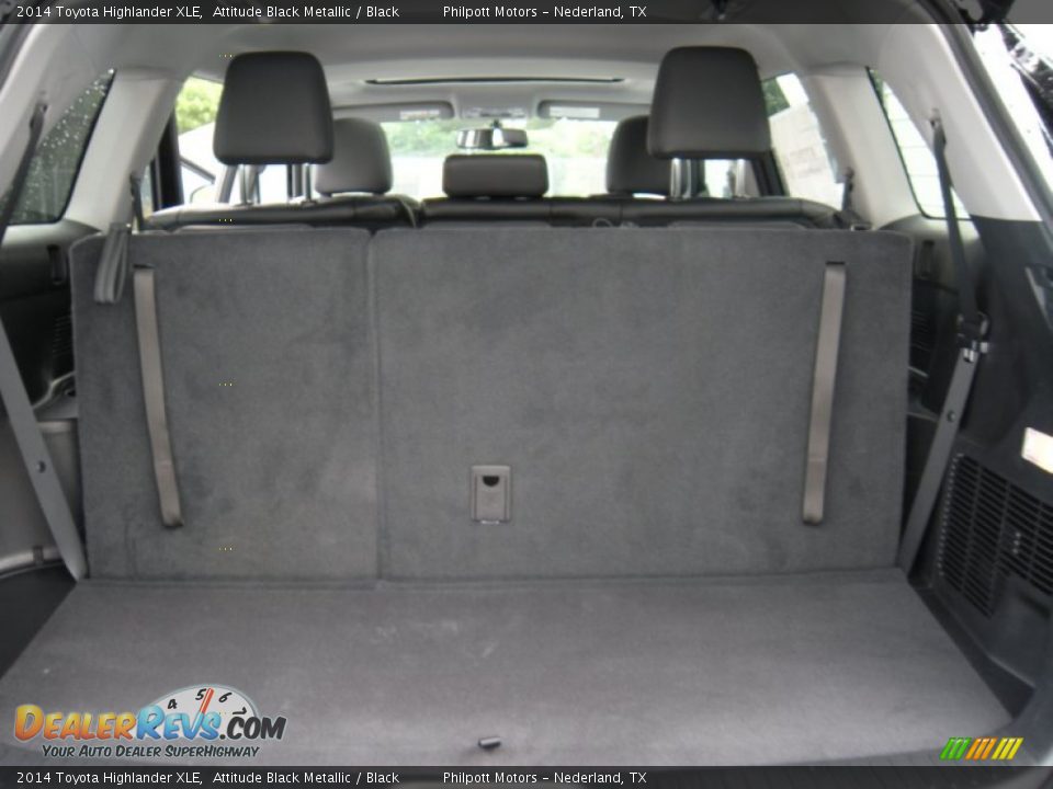 2014 Toyota Highlander XLE Attitude Black Metallic / Black Photo #19
