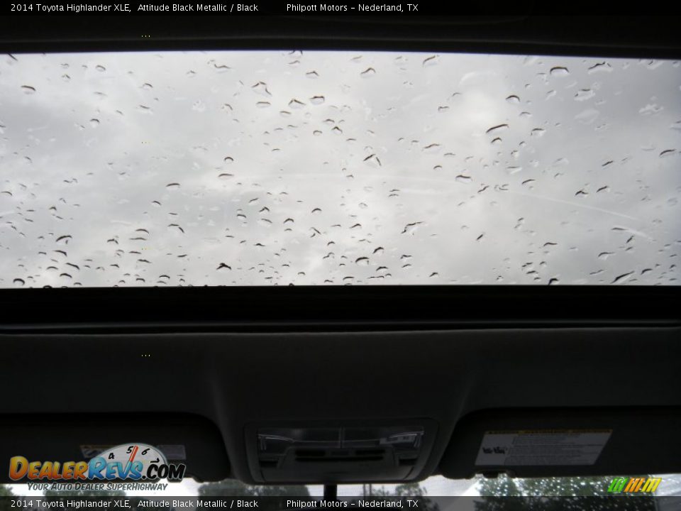 2014 Toyota Highlander XLE Attitude Black Metallic / Black Photo #28