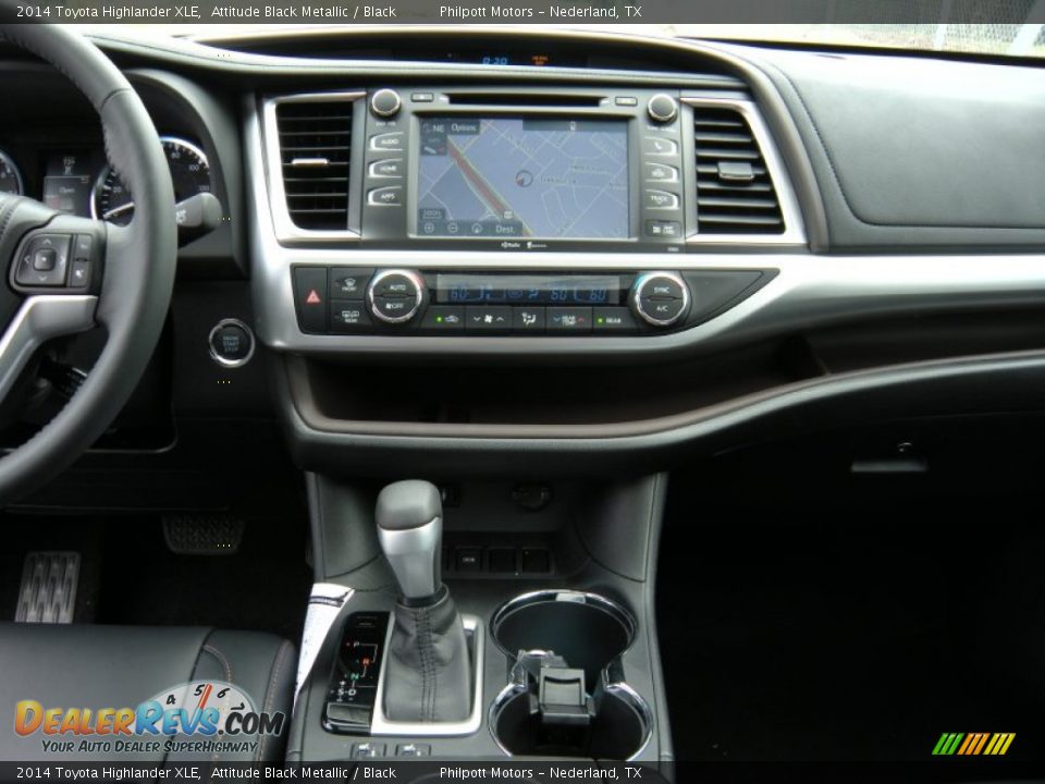 2014 Toyota Highlander XLE Attitude Black Metallic / Black Photo #30
