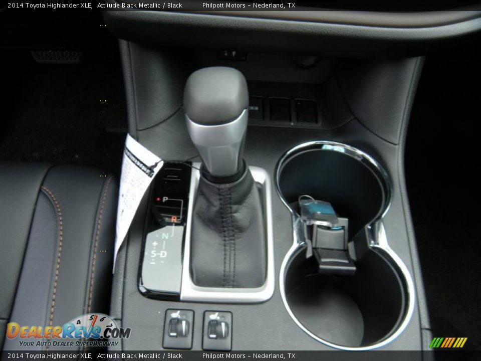 2014 Toyota Highlander XLE Attitude Black Metallic / Black Photo #33