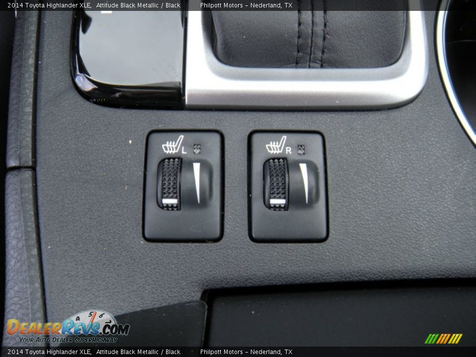 2014 Toyota Highlander XLE Attitude Black Metallic / Black Photo #34