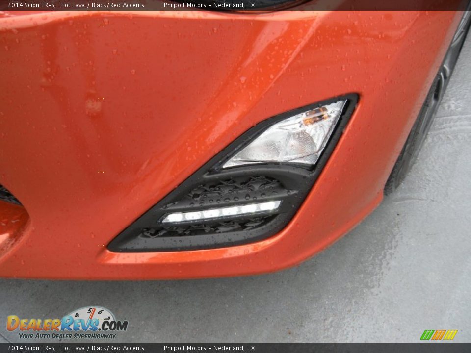 2014 Scion FR-S Hot Lava / Black/Red Accents Photo #10