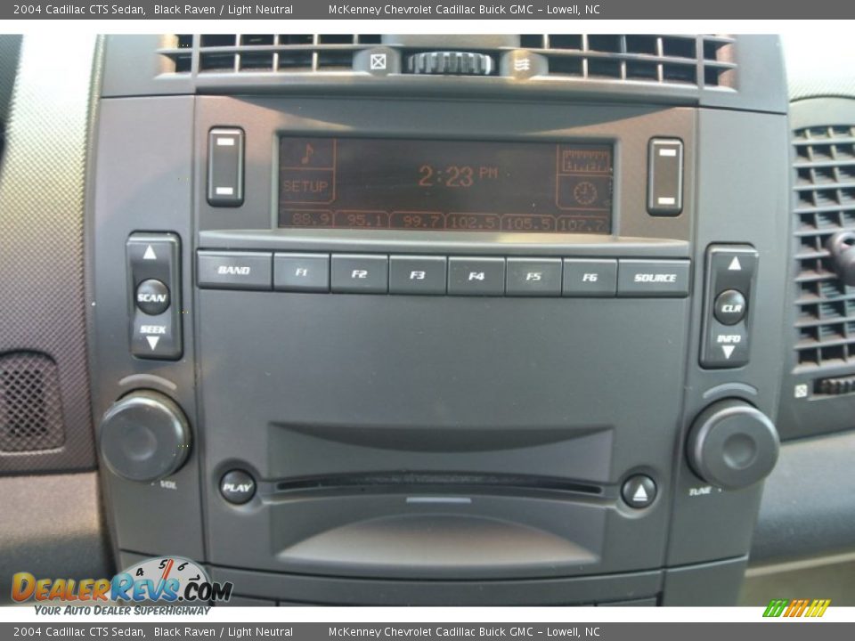 2004 Cadillac CTS Sedan Black Raven / Light Neutral Photo #13