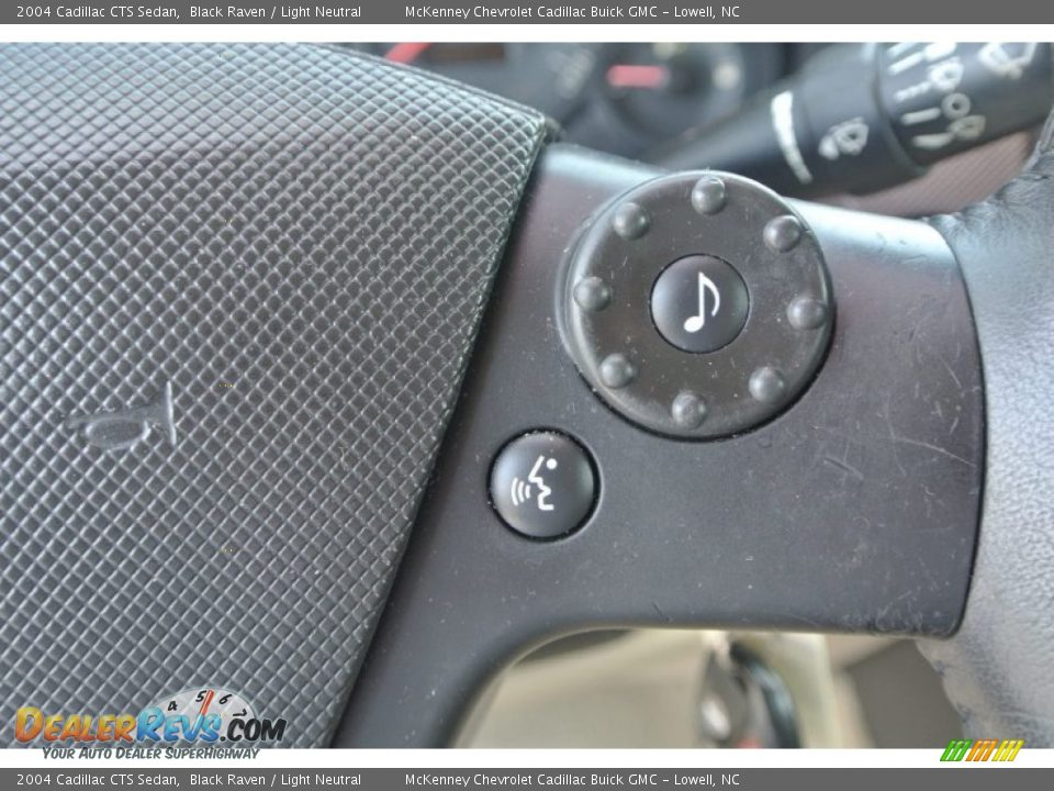 2004 Cadillac CTS Sedan Black Raven / Light Neutral Photo #14