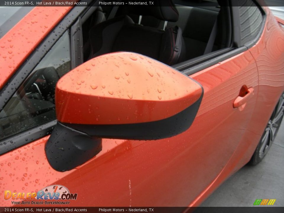 2014 Scion FR-S Hot Lava / Black/Red Accents Photo #14