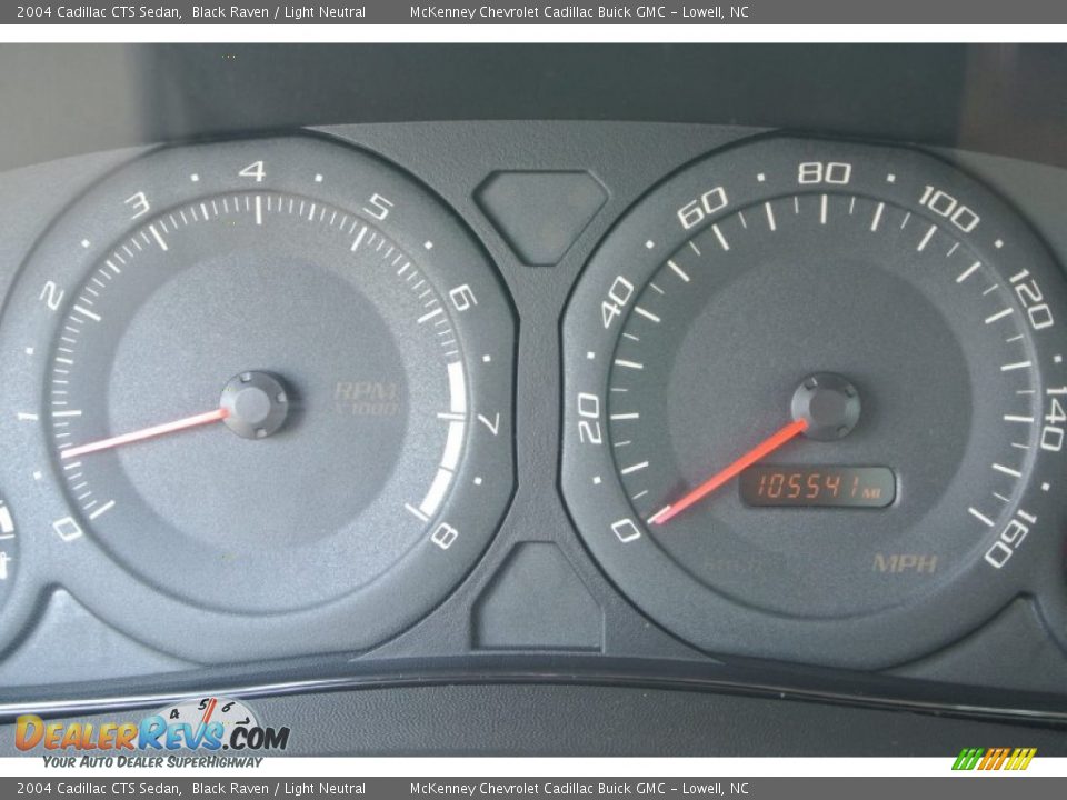 2004 Cadillac CTS Sedan Black Raven / Light Neutral Photo #15