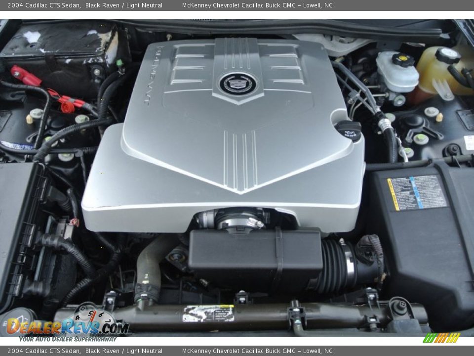 2004 Cadillac CTS Sedan Black Raven / Light Neutral Photo #22