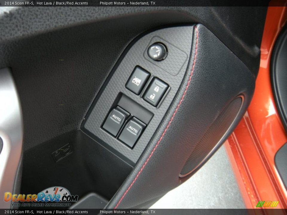 2014 Scion FR-S Hot Lava / Black/Red Accents Photo #23
