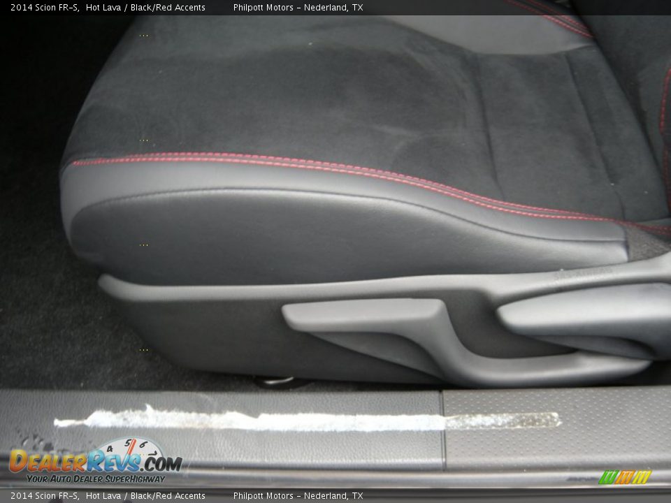 2014 Scion FR-S Hot Lava / Black/Red Accents Photo #25
