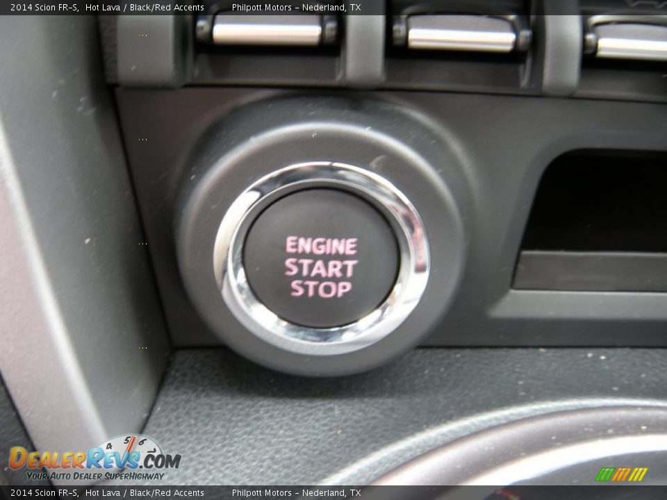2014 Scion FR-S Hot Lava / Black/Red Accents Photo #31