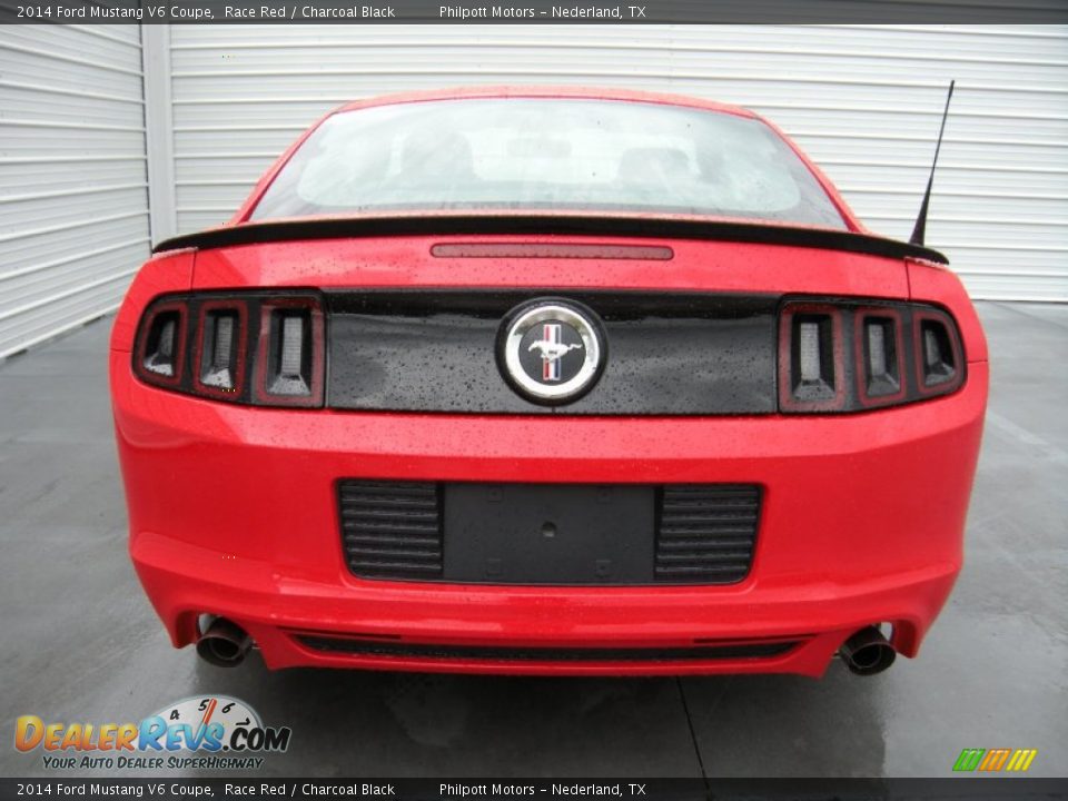 2014 Ford Mustang V6 Coupe Race Red / Charcoal Black Photo #5