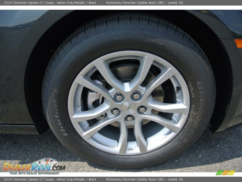 2014 Chevrolet Camaro LT Coupe Ashen Gray Metallic / Black Photo #18