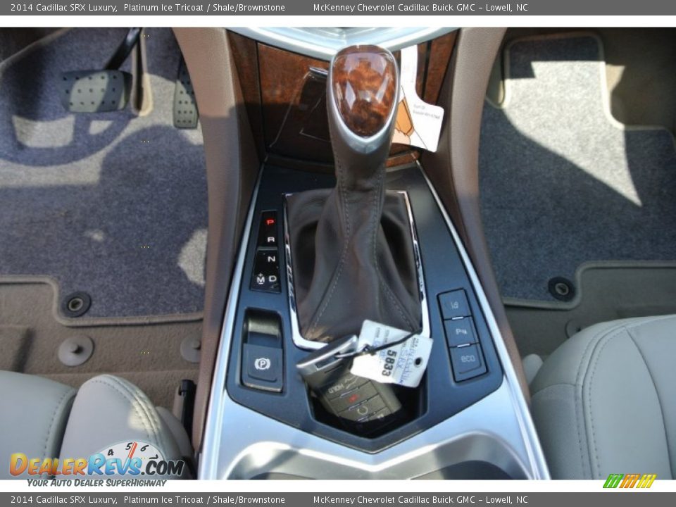 2014 Cadillac SRX Luxury Platinum Ice Tricoat / Shale/Brownstone Photo #11