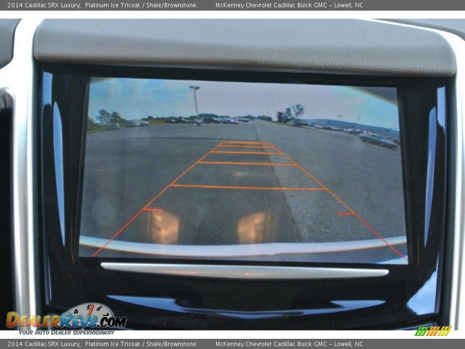 2014 Cadillac SRX Luxury Platinum Ice Tricoat / Shale/Brownstone Photo #13