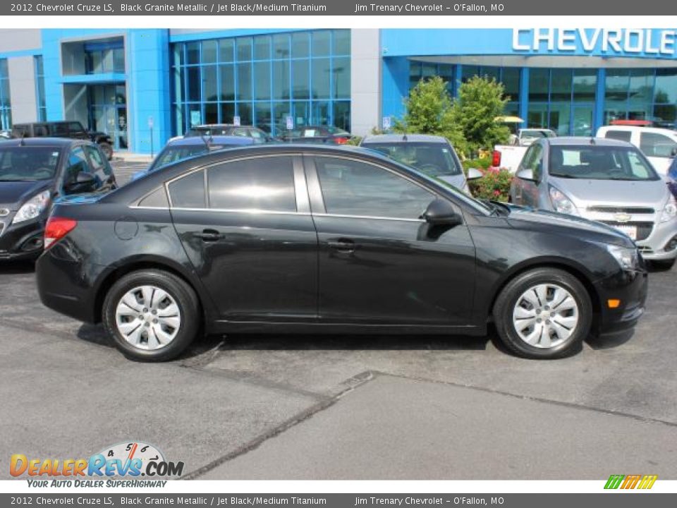 2012 Chevrolet Cruze LS Black Granite Metallic / Jet Black/Medium Titanium Photo #1