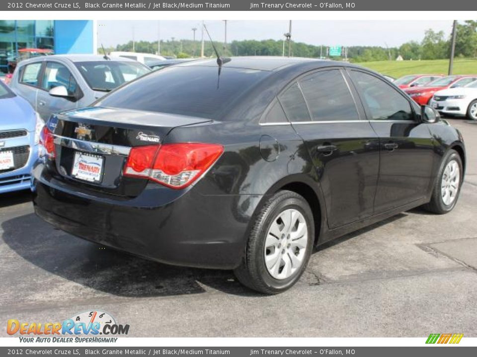 2012 Chevrolet Cruze LS Black Granite Metallic / Jet Black/Medium Titanium Photo #3