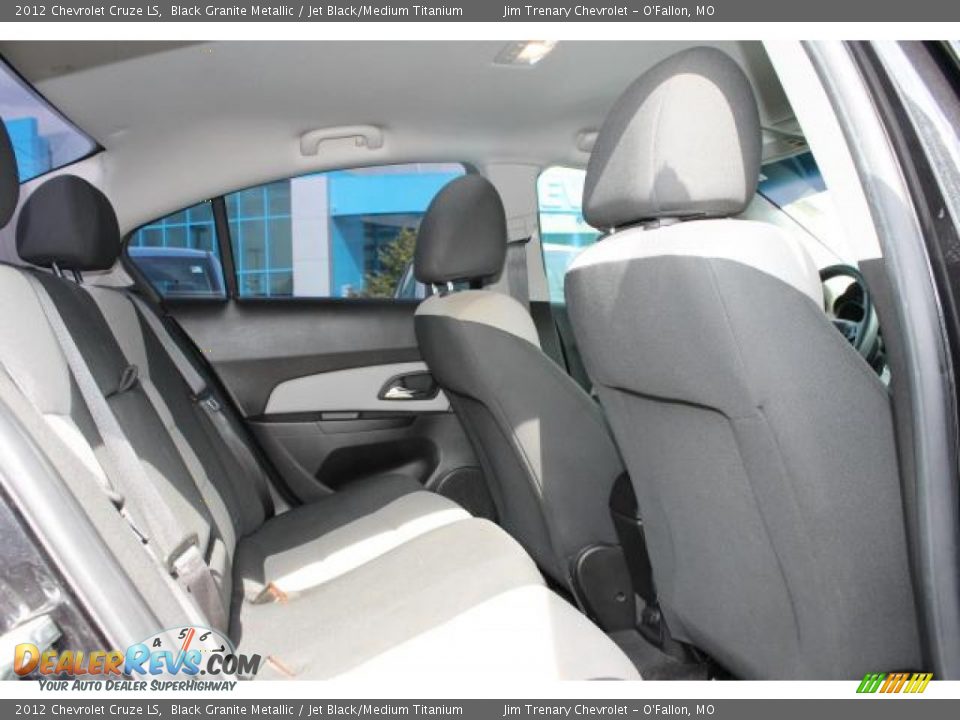 2012 Chevrolet Cruze LS Black Granite Metallic / Jet Black/Medium Titanium Photo #9