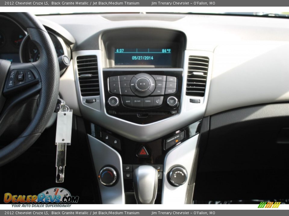 2012 Chevrolet Cruze LS Black Granite Metallic / Jet Black/Medium Titanium Photo #12