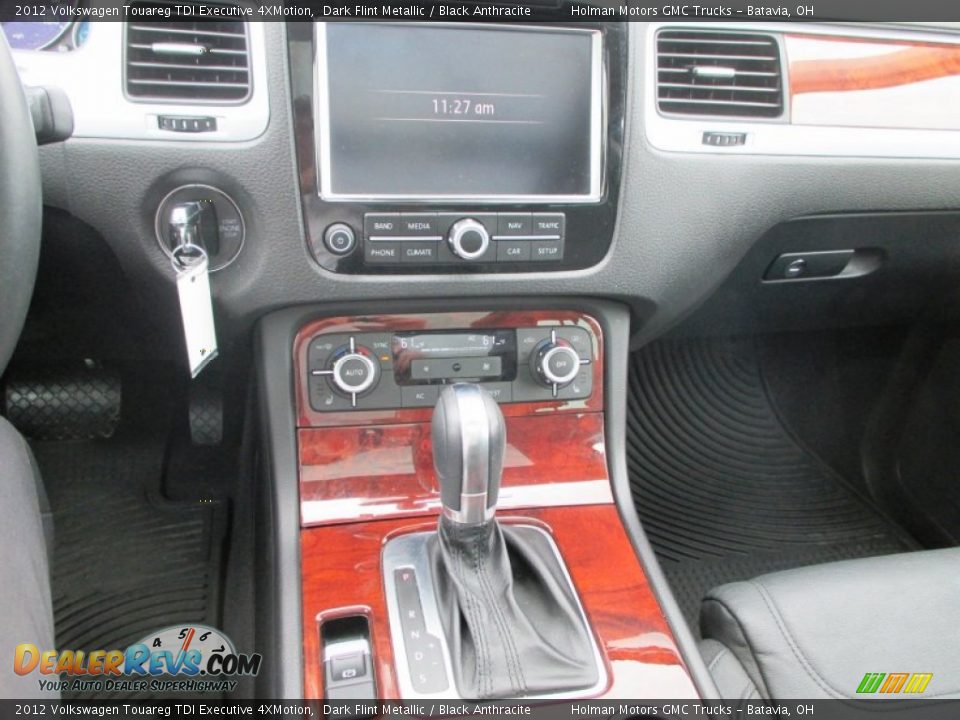 2012 Volkswagen Touareg TDI Executive 4XMotion Dark Flint Metallic / Black Anthracite Photo #7