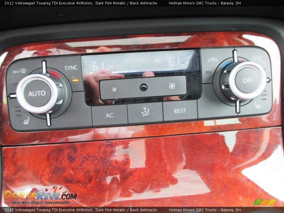 2012 Volkswagen Touareg TDI Executive 4XMotion Dark Flint Metallic / Black Anthracite Photo #14