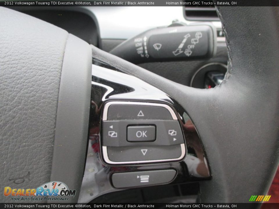 2012 Volkswagen Touareg TDI Executive 4XMotion Dark Flint Metallic / Black Anthracite Photo #17