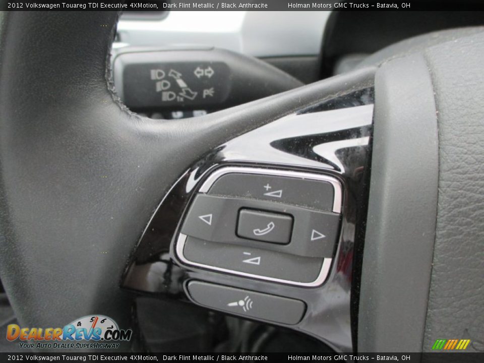 2012 Volkswagen Touareg TDI Executive 4XMotion Dark Flint Metallic / Black Anthracite Photo #18