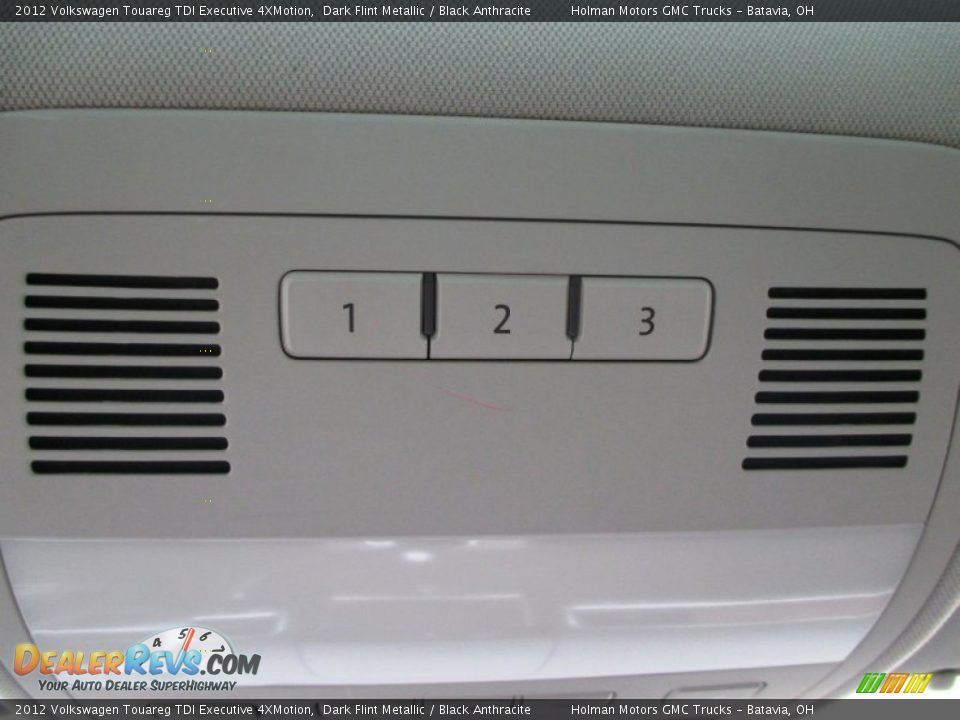 2012 Volkswagen Touareg TDI Executive 4XMotion Dark Flint Metallic / Black Anthracite Photo #28