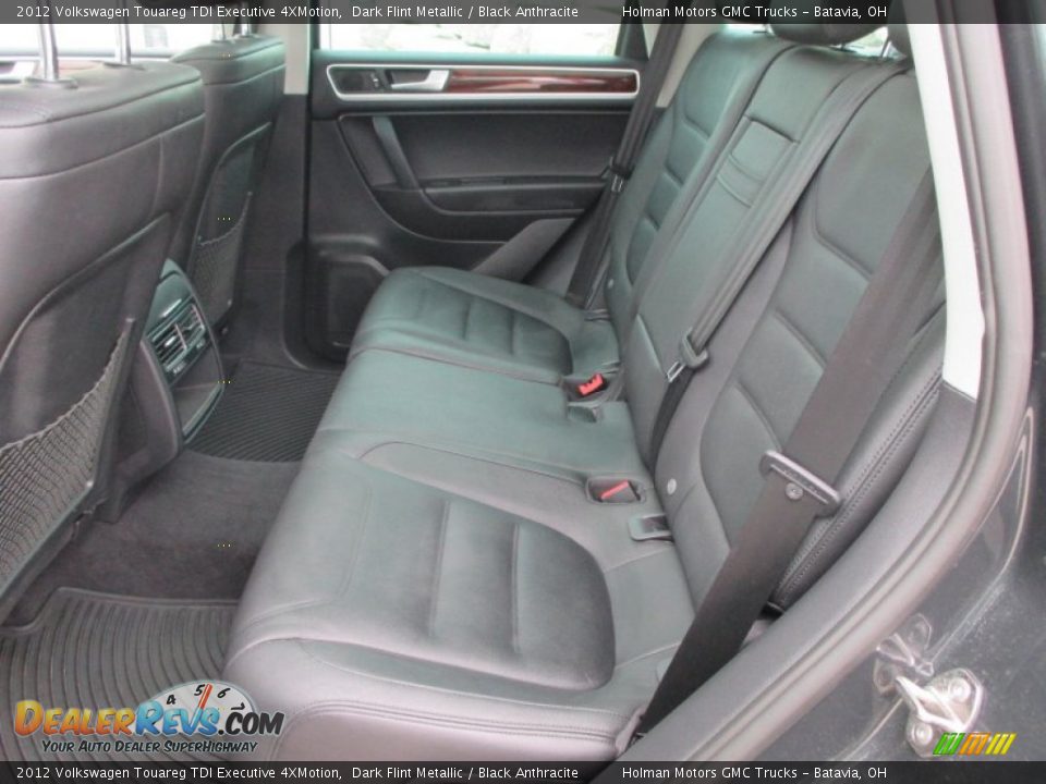 2012 Volkswagen Touareg TDI Executive 4XMotion Dark Flint Metallic / Black Anthracite Photo #31