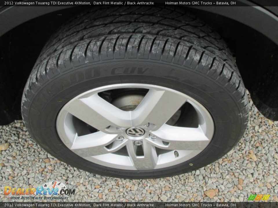 2012 Volkswagen Touareg TDI Executive 4XMotion Dark Flint Metallic / Black Anthracite Photo #32