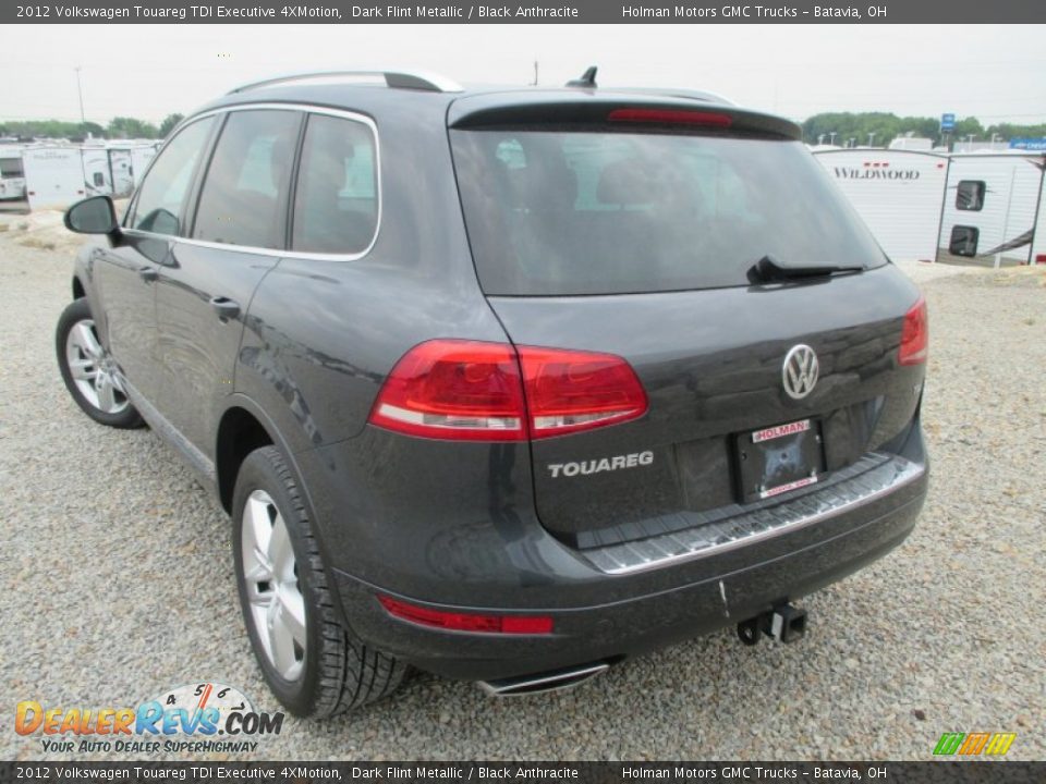 2012 Volkswagen Touareg TDI Executive 4XMotion Dark Flint Metallic / Black Anthracite Photo #33