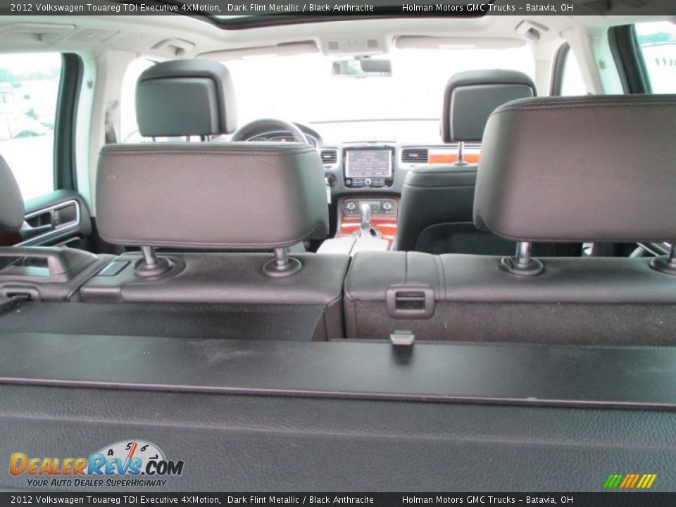 2012 Volkswagen Touareg TDI Executive 4XMotion Dark Flint Metallic / Black Anthracite Photo #35