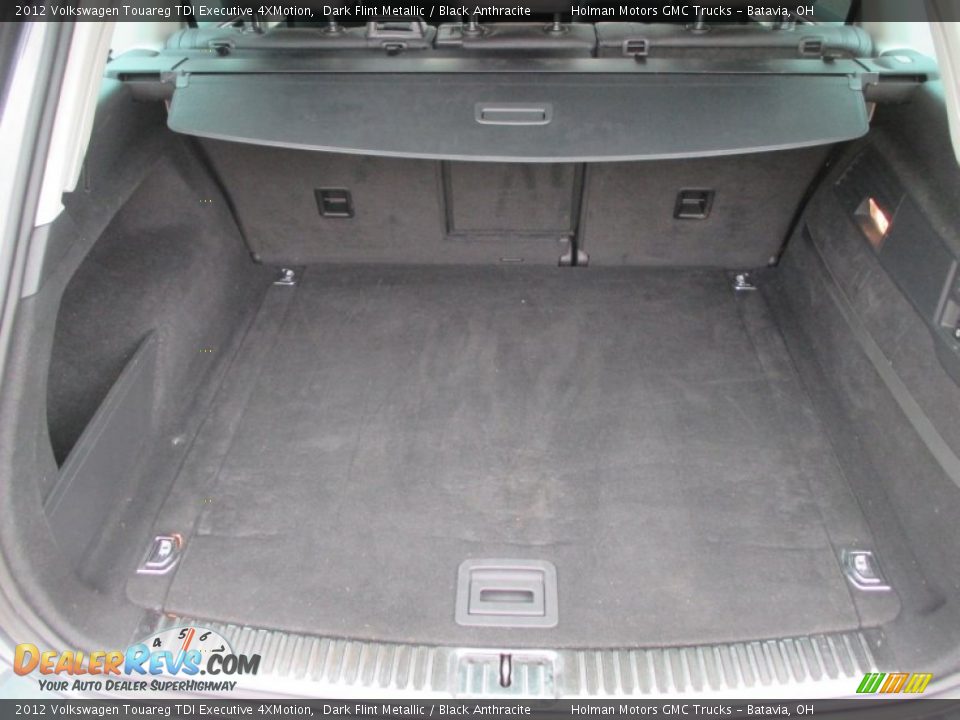 2012 Volkswagen Touareg TDI Executive 4XMotion Dark Flint Metallic / Black Anthracite Photo #36