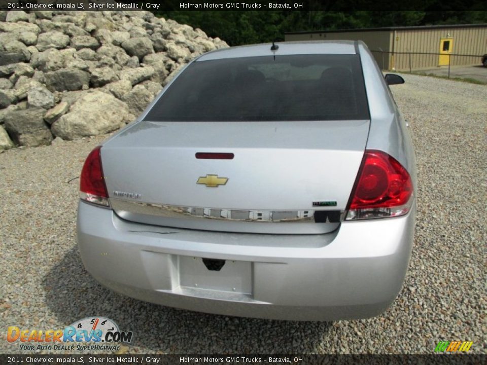 2011 Chevrolet Impala LS Silver Ice Metallic / Gray Photo #18